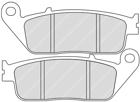 Ferodo Pastilla de Freno para Motocicleta: Sinterizada FDB 570 ST