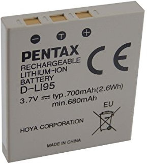 vhbw Li-Ion Batería 700mAh (3.7V) para Cámara Videocámara BenQ DC 5330, E600 por D-Li8, D-Li95, NP-40.