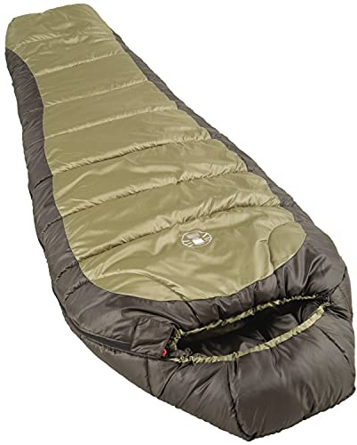 Mummy Sleeping Bag with 54 Ounce Coletherm Insulation