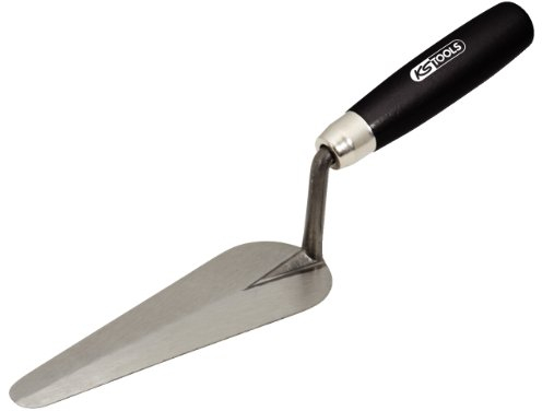 KS Tools 144.0133 Truelle langue de chat 160 mm Lame acier et manche bois