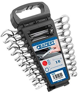 Britool Expert 10Pc Combination Spanner Wrench Set Metric E110310B