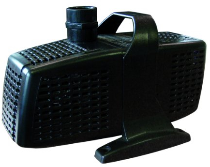 Teichpumpe 230 V – 12.000 L/H, 10m Kabel, 5m Förderhöhe, Vorfilter, 175 Watt, Wasserpumpe, Bachlaufpumpe, Wasserspielpumpe | Brunnenpumpe | Tauchpumpe | Springbrunnen-Pumpe | KEP12000N