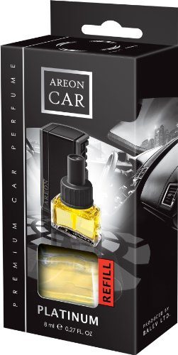 Lufterfrischer Areon LUX Auto Duft Parfüm für die Lüftung und Heizung (REFILL Platin)
