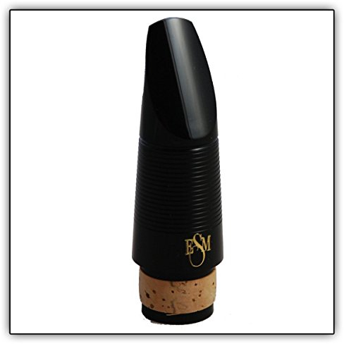 ESM Schreiber Mundstück für deutsche Klarinetten (ESM W5A) Klarinette inkl. Lederblattschraube & Kapsel