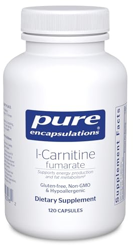 Pure Encapsulations L-Carnitine Fumarate | Hypoallergenic Supplement Support for Enhanced Muscle | 120 Capsules