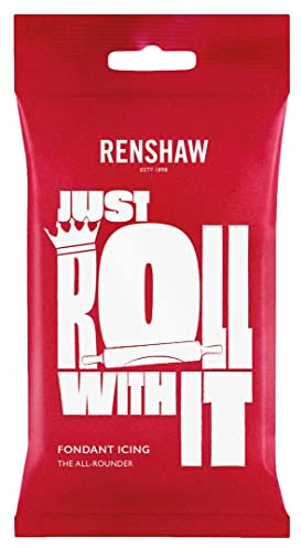 Renshaw White Ready to roll icing 250g 1 Packet