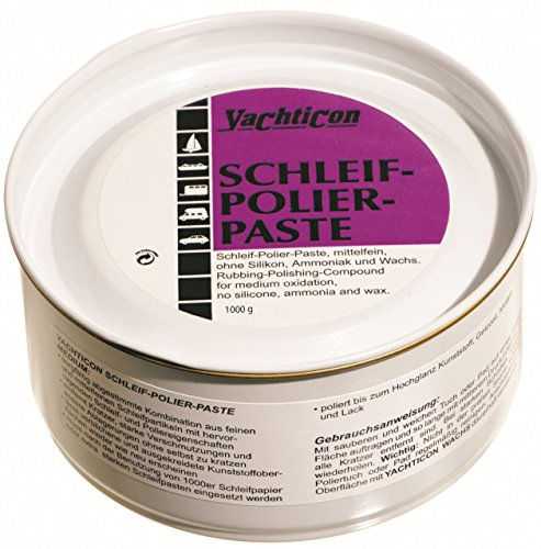 YACHTICON Schleifpaste Polierpaste Medium M100, Gewicht:1 kg