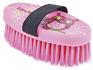 Busse Kardätsche BUNT, groß, groß, Eule rosa