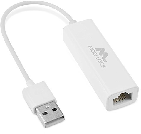USB Ethernet LAN Netzwerkadapter Kompatibel mit Laptops und Allen USB 2.0-kompatiblen Computern, einschließlich Windows 7-11, Vista, Mac OS X und macOS - von Mobi Lock