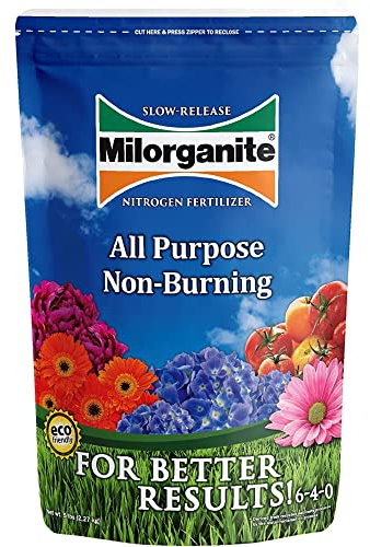 Milorganite 0605 Garden Care Organic Fertilizer, 5-Pound