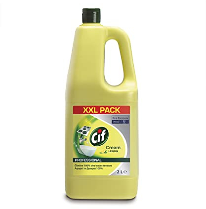 Cif Professionel - Crème nettoyante parfum Citron - 2L
