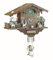 Trenkle Kuckulino Black Forest Reloj Swiss House con Cabras giratorias, Movimiento de Cuarzo y Timbre de Cuco TU 2020 SQ