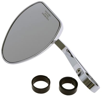 HIGHSIDER Lenkerendenspiegel FERRARA 2 verchromt