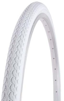 Neumático blanco 26 x 1 3/8 (37-590) neumático de carretera de goma para bicicleta de piñón fijo trekking