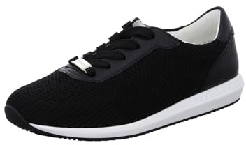 ara Damen LISSABON Sneaker, SCHWARZ, 37 EU