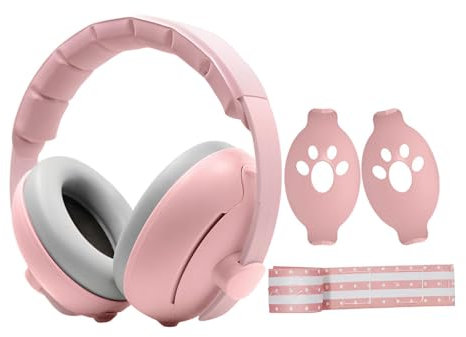 Teksome Cuffie antirumore di sicurezza per bambini, cuffie antirumore per bambini,Cuffia antirumore di sicurezza | Cuffia uditiva di sicurezza portatile, protezione auricolare di sicurezza con