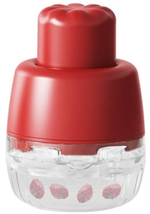 Snocciolatore per Ciliegie, Snocciola Ciliegie Portatile a Pressione Rapida con 7 Fori Individuali, Denocciolatore per Ciliegia, Utensili da Cucina