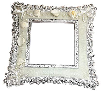 Lichtschaltersticker mit Seestern Muschel Lischtschalter Deko für Licht Schalter Steckdosen Nautische Wand Deko (Weiß)