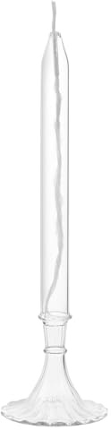Lámpara De Aceite De Vela De Vidrio Vela De Pilar De Vidrio Vela Cónica Líquida Adorno De Vela De Aceite Lámpara De Vela De Aceite Petróleo Vidrio De Alto Borosilicato Interior