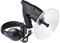 Microfono direzionale monoculare con microfono parabolico, antenna parabolica, microfono direzionale, televisione monoculare X8x, telescopio per ascoltare uccelli, bush walking, caccia, campeggio