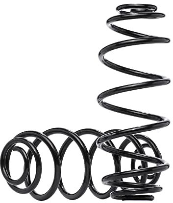 DENCKERMANN 2x Fahrwerksfedern Federn Hinten Schraubenfeder mit konstantem Drahtdurchmesser D700282