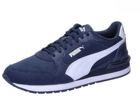 PUMA Unisex ST Runner v4 NL Sneaker, Club Navy White, 38 EU