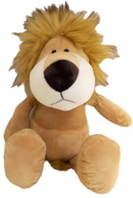 CutitiUU 30 cm Handpuppen für Kinder,Tier Handpuppen Spielzeug Set,Tierhandpuppen für Kinder,Familie Handpuppen für Kinder,perfekt zum Geschichtenerzählen,Unterrichten,Geburtstagsgeschenk (Löwe)