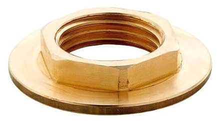 Contre écrou laiton à grand plateau 11/4