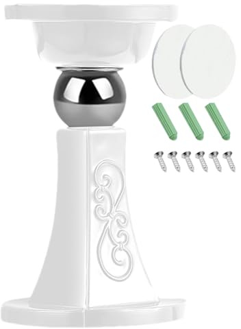 Qfdiwr Fermaporta magnetico | Calzo da pavimento adesivo per interni, fermaporta resistenti e durevoli, per uso in garage, appartamento, hotel, cucina, soggiorno, ingresso e casa