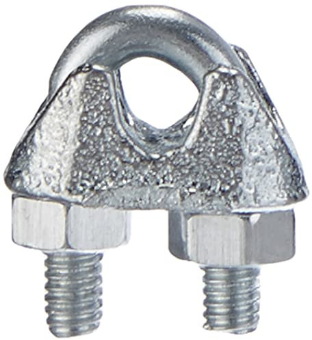 Chapuis BAR9 Lot de 30 Serre-câbles étrier acier zingue pour Câble D 3/4 mm