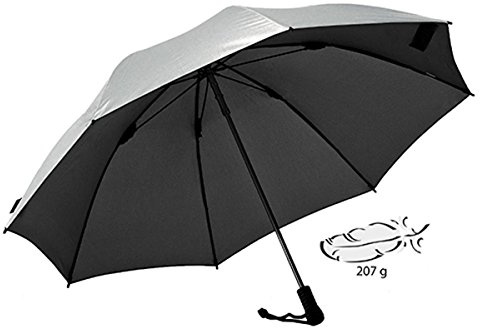 EuroParapluie Swing liteflex parapluie, Adulte mixte, silber - UV50+, Taille unique