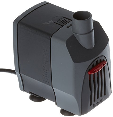 Ferplast Hydor Pompa Sommergibile Acquario 900 l/h BLUPOWER 900, Portata Regolabile, 12 Watt, 5 x 7,5 x h 8,5 cm