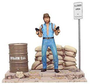 Movie Icons: Invasion USA Matt Hunter Figure with Diorama