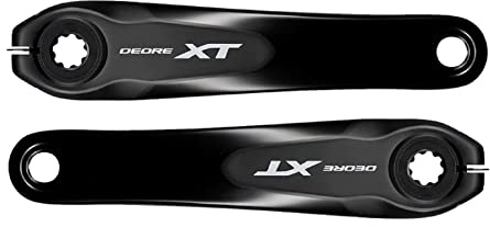 SHIMANO Deore XT Bicycle Crank Arm Set FC-M8050 Without Chain Ring and Chain Guard - 175mm