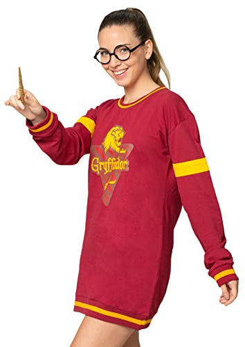 Harry Potter Sweat pour Fille, Pull Survêtement pour Filles, Poudlard Robe Sweat Gryffondor, Vêtements Cadeau pour Filles et Adolescents, Tailles 9 à 16 Ans