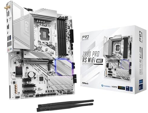 ASRock Z890 Pro RS WiFi White Mainboard