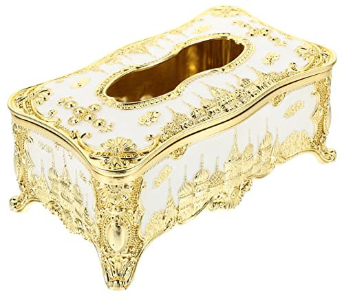 MUCKLILY Scatola Fazzoletti in Vintage Copertura Per Scatole Fazzoletti Organizer Per Riporre Asciugamani Contenitore Per Asciugamani Scatola