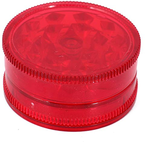 Premium Aluminum Herb Grinder with LEONMAR Sifter and Lightning Magnetic Top for Spice Herb with Cleaning Brush and Pollen Catcher - 2.48 Inches