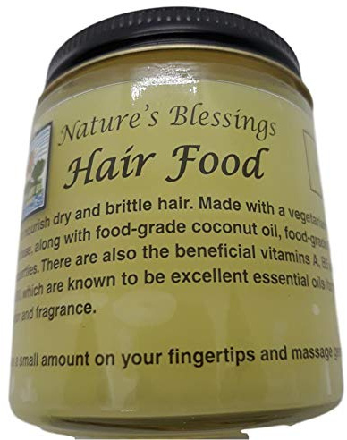 Nature's Blessing Formula vegetariana per capelli secchi e fragili (tutti gli ingredienti naturali)