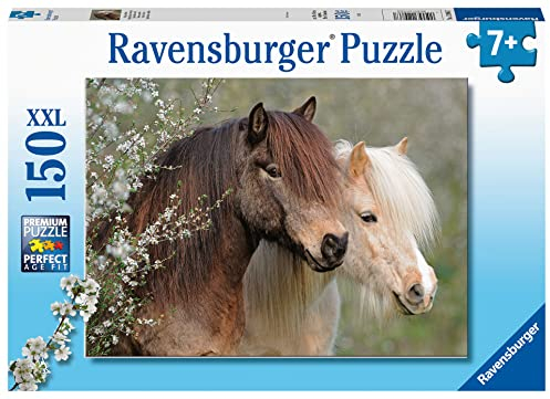 Ravensburger Perfect Ponies 150 Piece Jigsaw Puzzles for Kids Age 7 Years Up - Extra Large Pieces