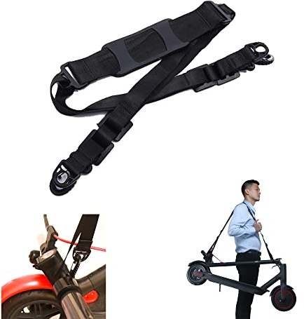 Fututech - Bandolera ajustable para scooter eléctrico para Xiaomi M365 1S Pro 2 para Mi 3 Correa multifuncional de transporte para Segway Ninebot Max G30 Patinete Bicicleta Plegable Accesorio