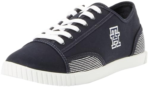 Tommy Hilfiger Damen Sneaker Schuhe, Blau (Space Blue), 37