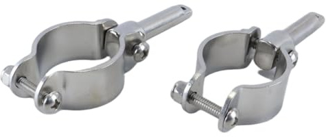 Hoite 2 Soportes Para Remos De Acero Inoxidable Para Barco, Accesorios Ajustables Para La Mayoría De Remos.