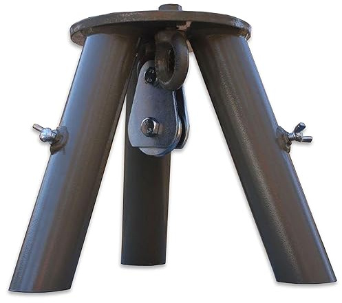 Boss Buck Tripod Header with Pulley, Deer Feeder System Attachment (Feeder Not Included)