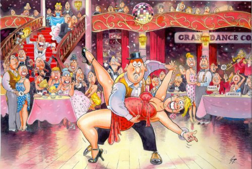 Jumbo Games Wasgij Original 17 Ballroom Blushes Jigsaw Puzzle (1000-Pieces)