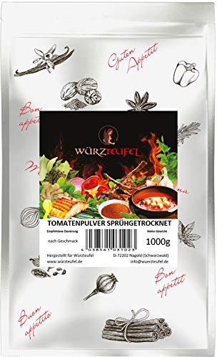 Tomatpulver sprejtorkat från Italien. Tomater – pulver med hög lykopin. Påse 1000 g. (1 kg)