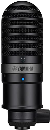 Yamaha YCM01 Kondensatormikrofon in Studioqualität – Hochauflösendes Audio-Streaming, Aufnahme und Wiedergabe, XLR-Anschluss – In Schwarz