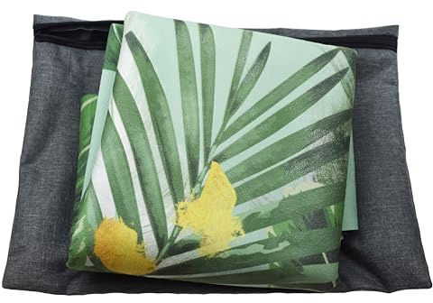 Esterilla de yoga plegable para viajes, esterilla de pilates, plegable, alfombrilla de entrenamiento, alfombrilla de gimnasio, alfombrilla antideslizante para el hogar y viajes (185 cm x 68 cm x 0,15