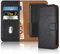 Cadorabo Klapphülle kompatibel mit Honor View 10-Handyhülle mit Kartenfach, 360 Grad Schutzhülle zum klappen- Flip Case Book Cover PU Leder Handytasche klappbar SCHWARZ