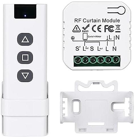 CosyCaya Controladores de Interruptor de Cortina Inteligente WiFi Tuya Persianas Enrollables Motor de Obturador Smart Life APP Control Remoto Home